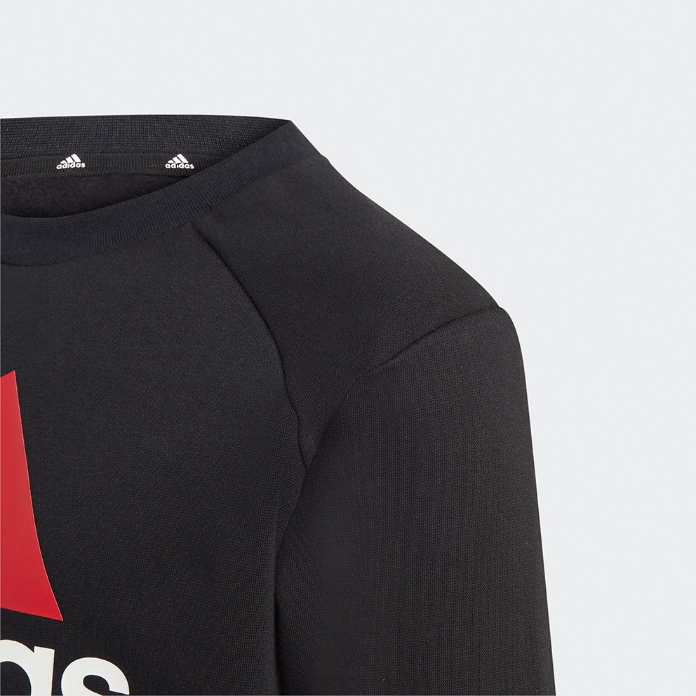 adidas Big Logo Fleece Παιδικό Σετ Φόρμας