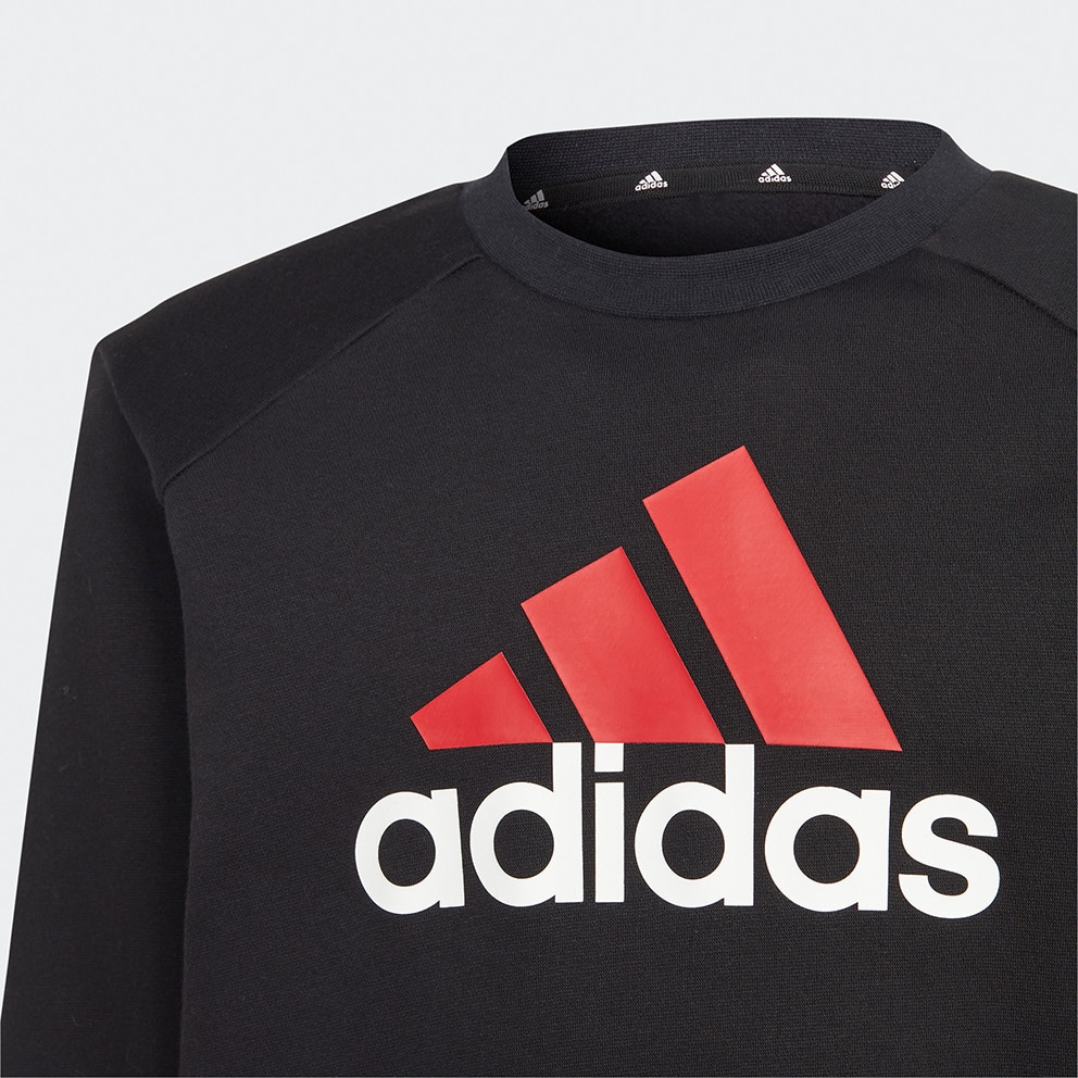adidas Big Logo Fleece Παιδικό Σετ Φόρμας