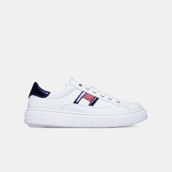 Tommy hilfiger Retro Tjm Leather Runner Shoes White