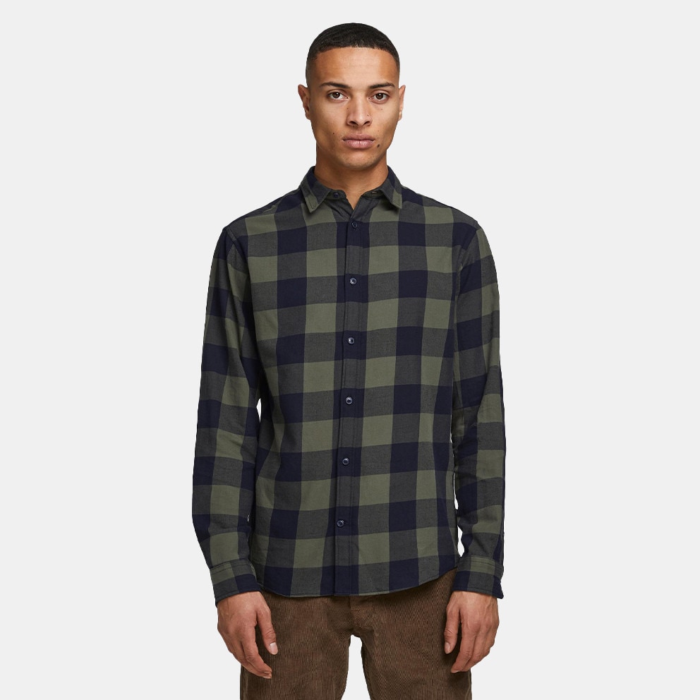 Jack & Jones Gingham Checked Ανδρικό Πουκάμισο (9000156204_18481)