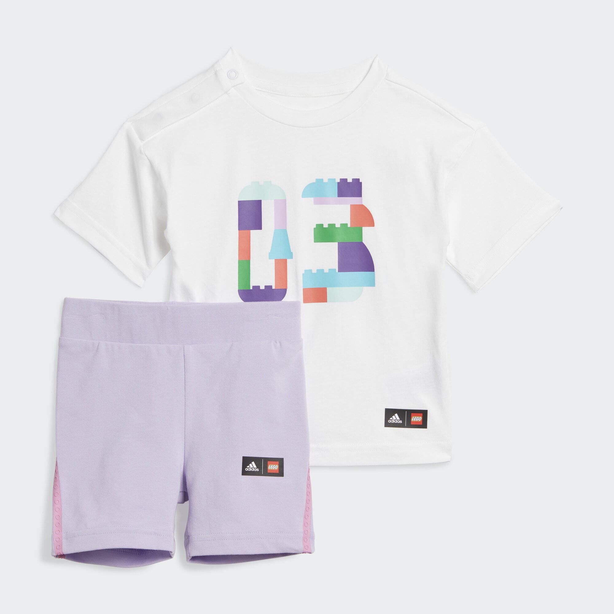 adidas Adidas X Classic Lego® Tee And Short Leggings Set (9000162079_63147)