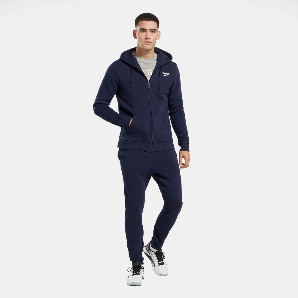 Reebok Sport Left Leg Ανδρικό Jogger Παντελόνι Φόρμας