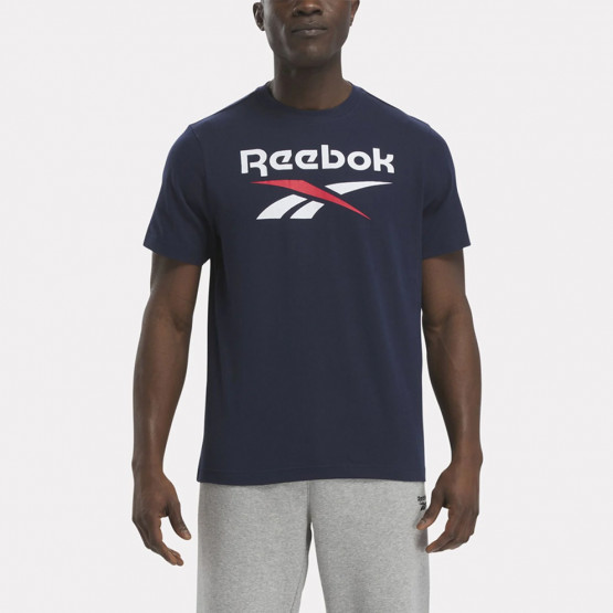 Reebok Identity Big Stacked Logo Ανδρικό T-shirt
