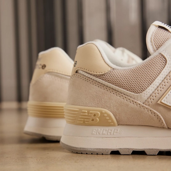 Жіночі кросівки new balance 574 beige - Baskets Basses Beige New