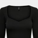 ONLY Onlfaith L/S Heart Top Jrs