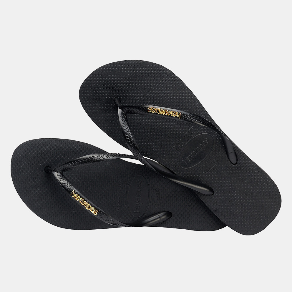 Havaianas Slim Logo Metallic Unisex Σαγιονάρες