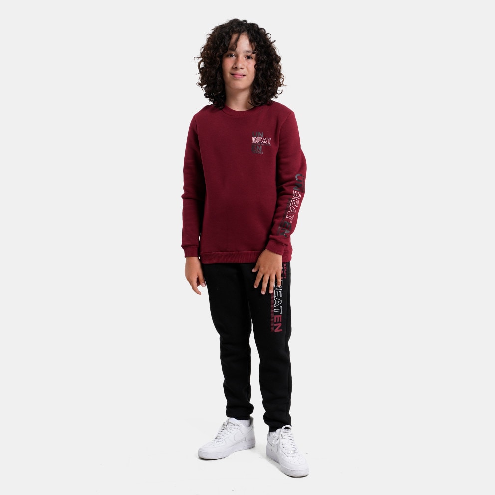 Target Crewneck & Cuffed Pants Fleece "Unbeaten" Kids' Set