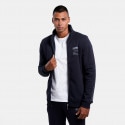 Target Jacket High Neck Fleece Ανδρική Ζακέτα