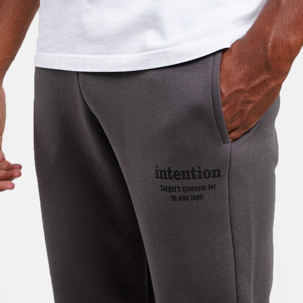 Target Jogger Pants Fleece ''Intention'' Ανδρικό Παντελόνι Φόρμας