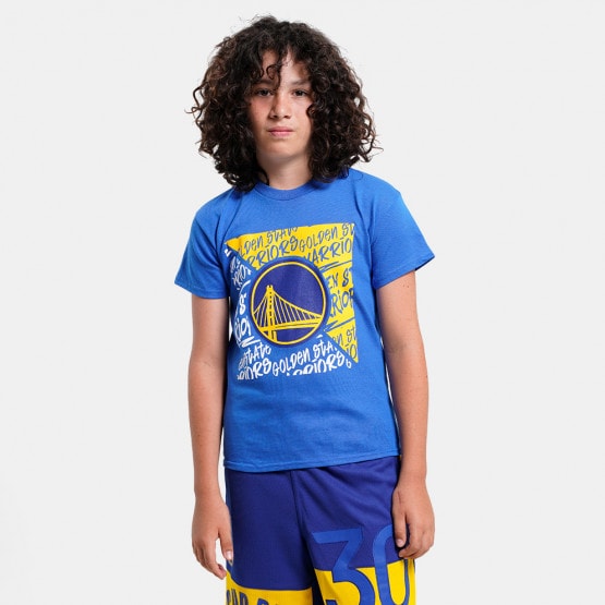 Golden State Warriors Grey Primary Logo T-Shirt