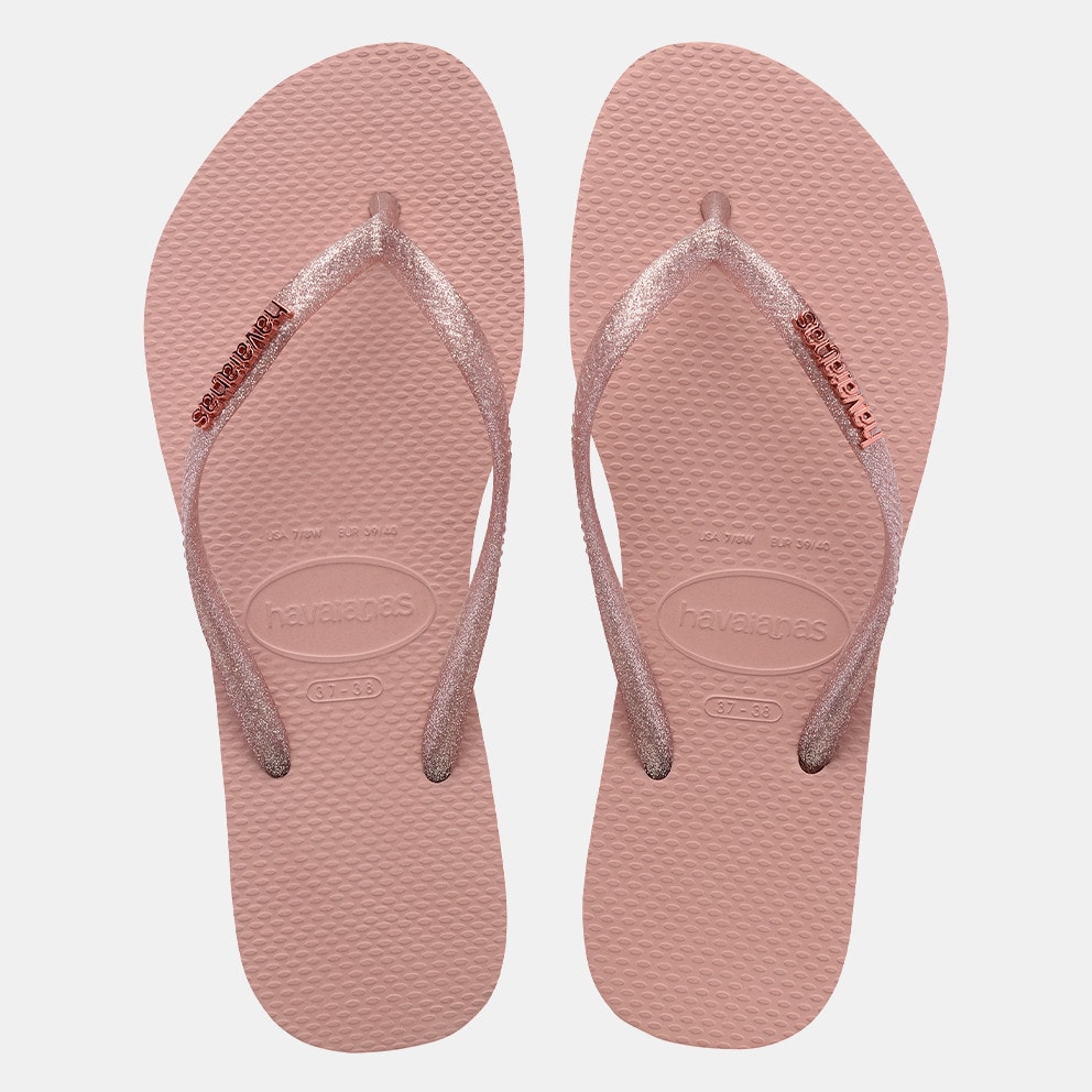 Havaianas Slim Logo Metallic Unisex Σαγιονάρες