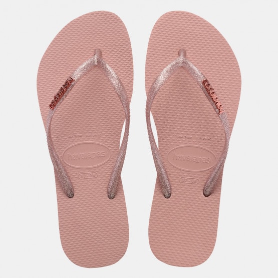 Havaianas Slim Logo Metallic Unisex Σαγιονάρες