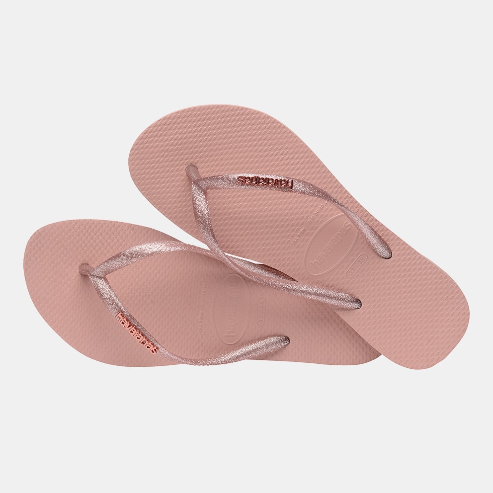 interview Traditionel rille Havaianas Slim Logo Unisex Flip Flops Pink 4119875 - her nike shox sockless  boots for women black - 9458