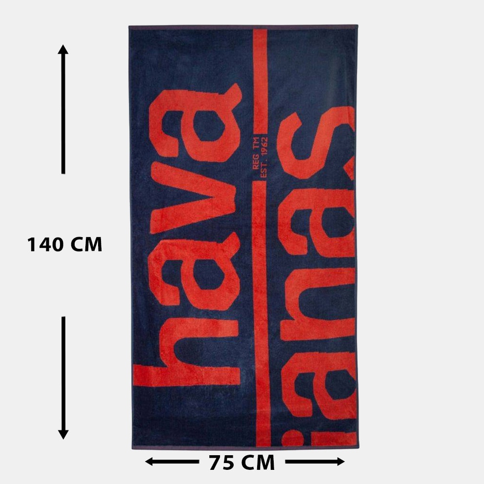 Havaianas Logo Xl Beach Towel 140 x 75cm