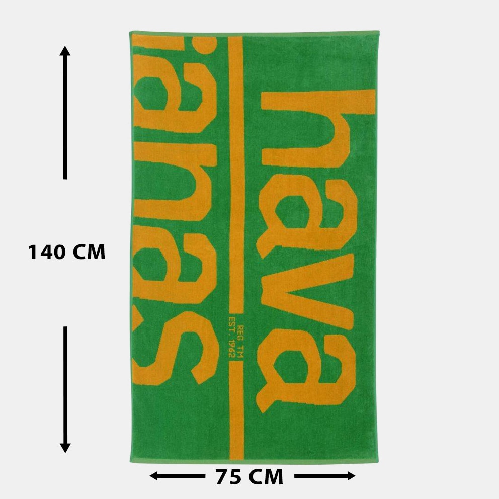 Havaianas Logo Xl Beach Towel 140 x 75cm