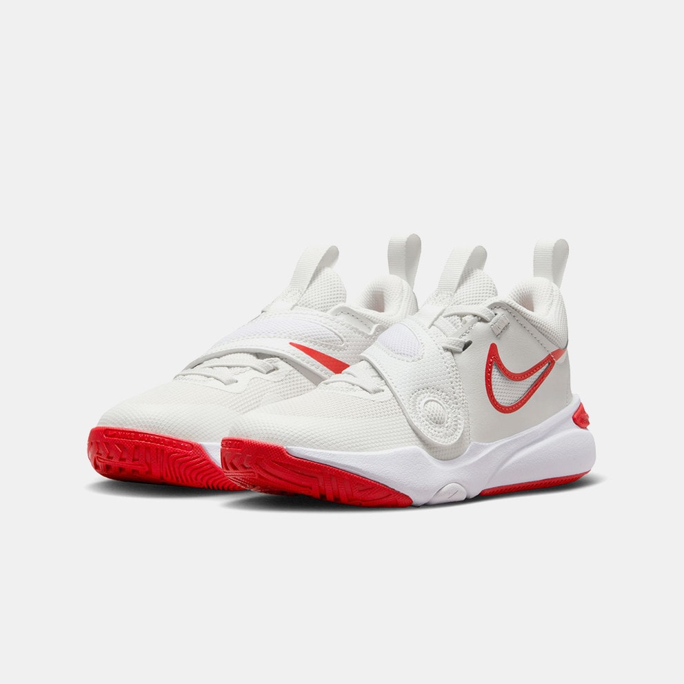 Nike Team Hustle D 11 (Ps) SUMMIT WHITE/TRACK RED-WHITE DV8994-102