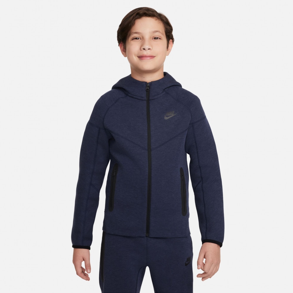 Nike Sportswear Tech Fleece Παιδική Ζακέτα με Κουκούλα