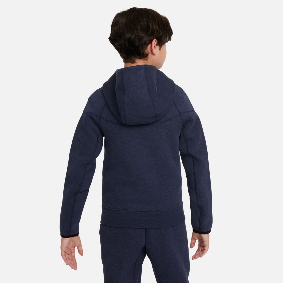 Nike Sportswear Tech Fleece Kids' Jacket Blue FD3285-473