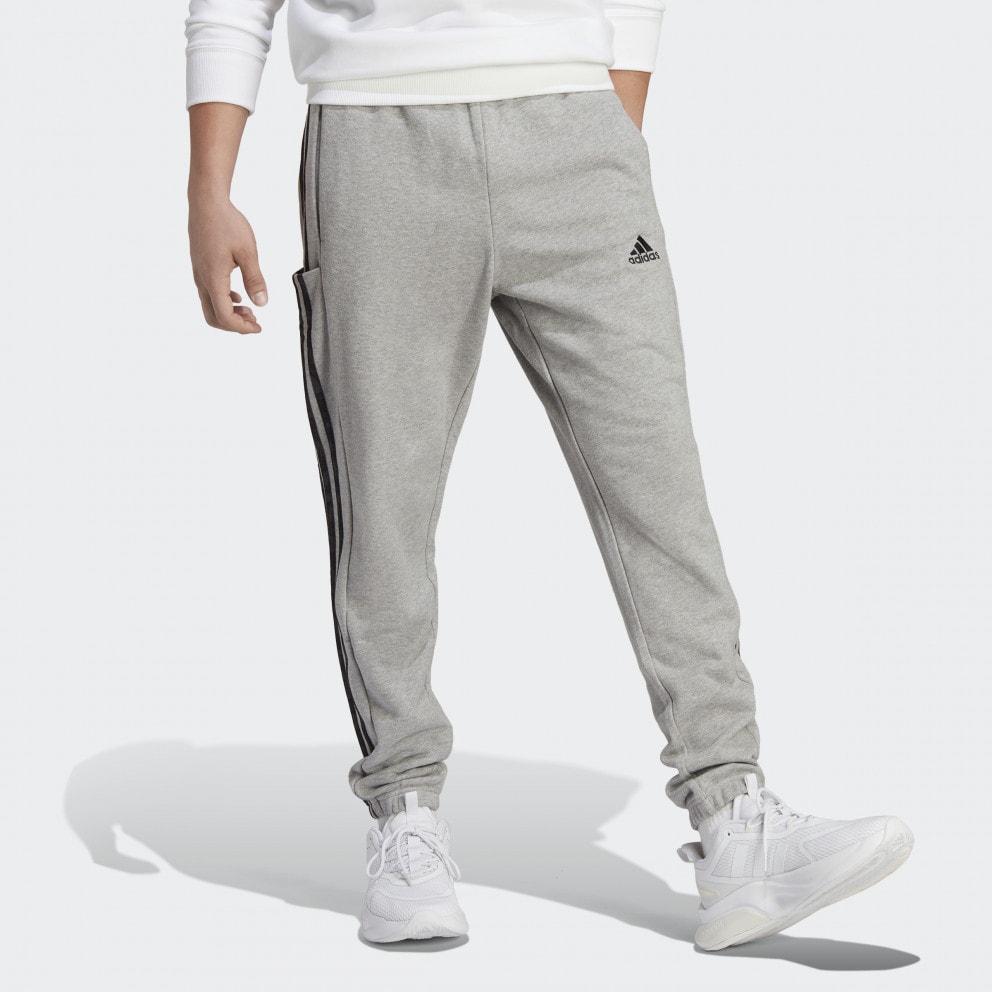 adidas Sportswear Essentials French Terry Tapered Elastic Cuff 3-Stripes Men's Trackpants