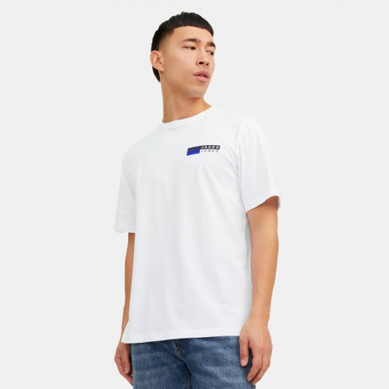 T-Shirt Homme Core Profile Jack & Jones - Blanc Mens Clothing