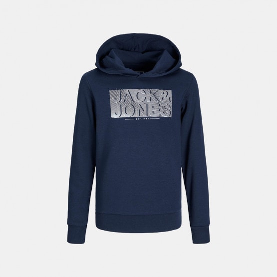 Jack & Jones Jjpeter Παιδική Μπλούζα με Κουκούλα