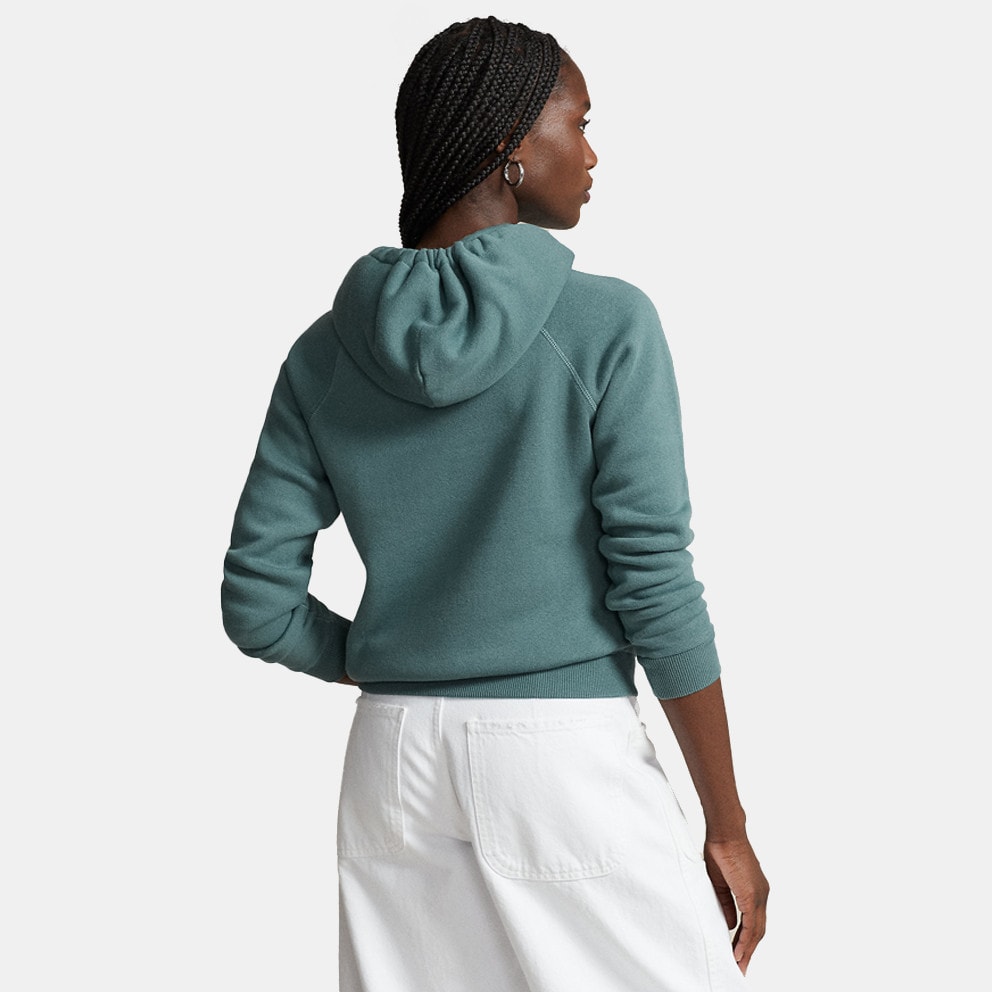 Polo Ralph Lauren Shrunken Fit Fleece Women s Hoodie Green 211891558012 300