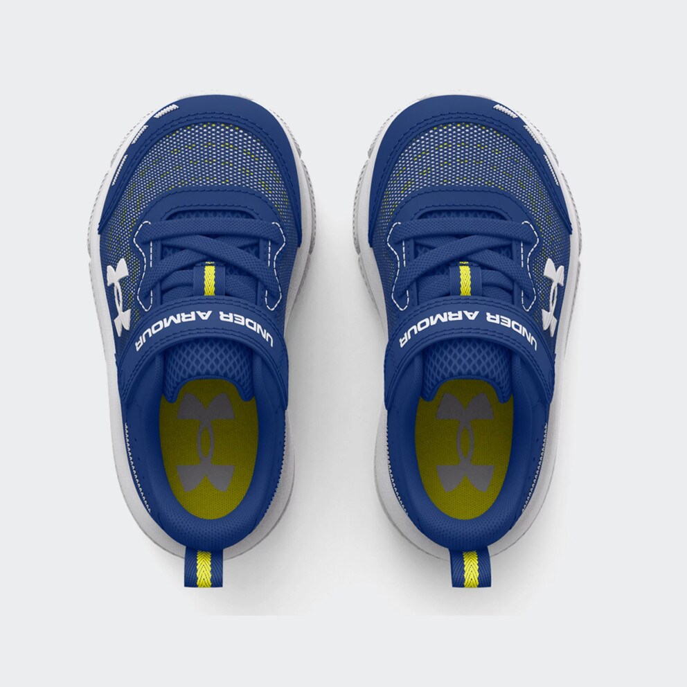 Boys blue hotsell under armour shoes