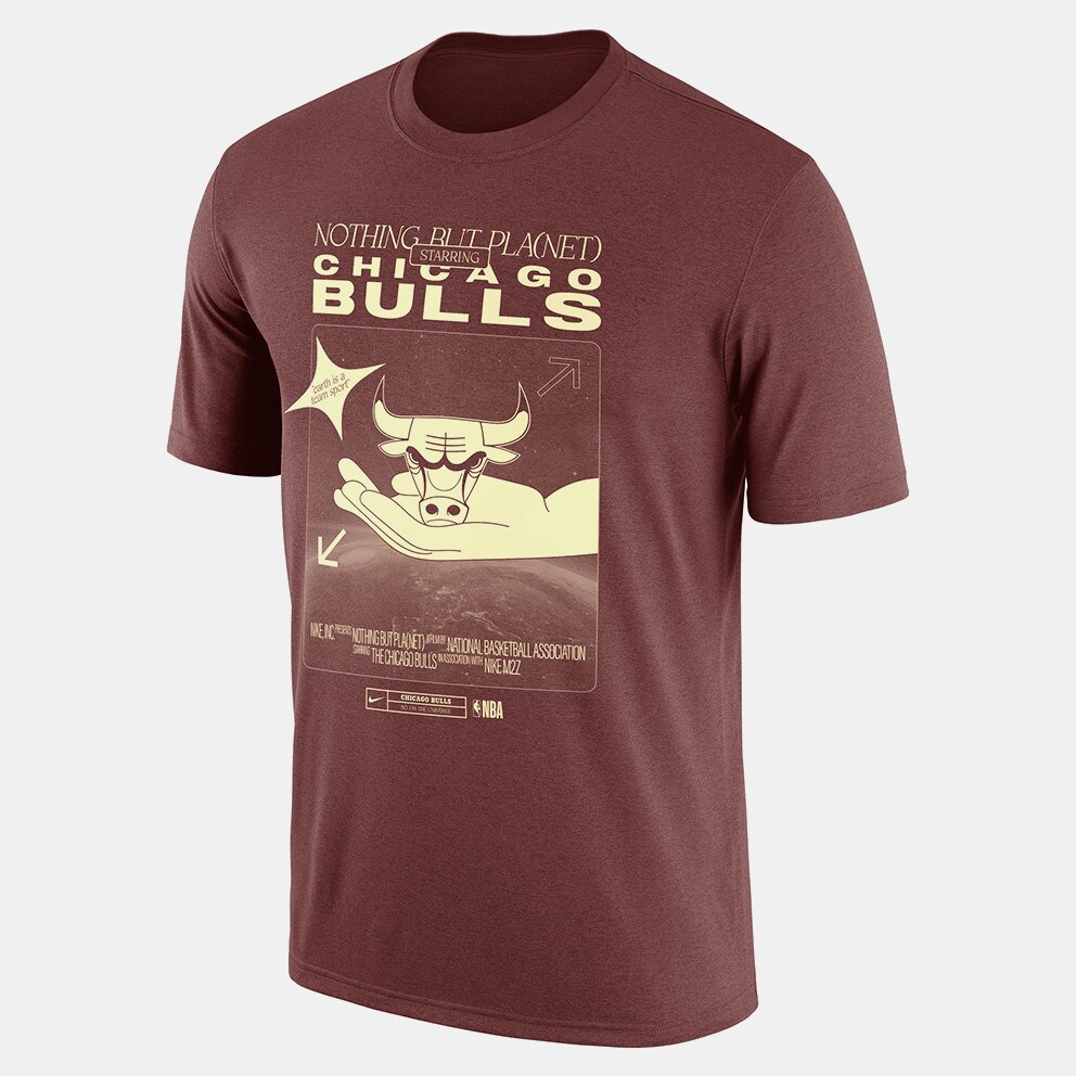 Nike NBA Chicago Bulls Ανδρικό Μπασκετικό T-Shirt (9000160573_71953)