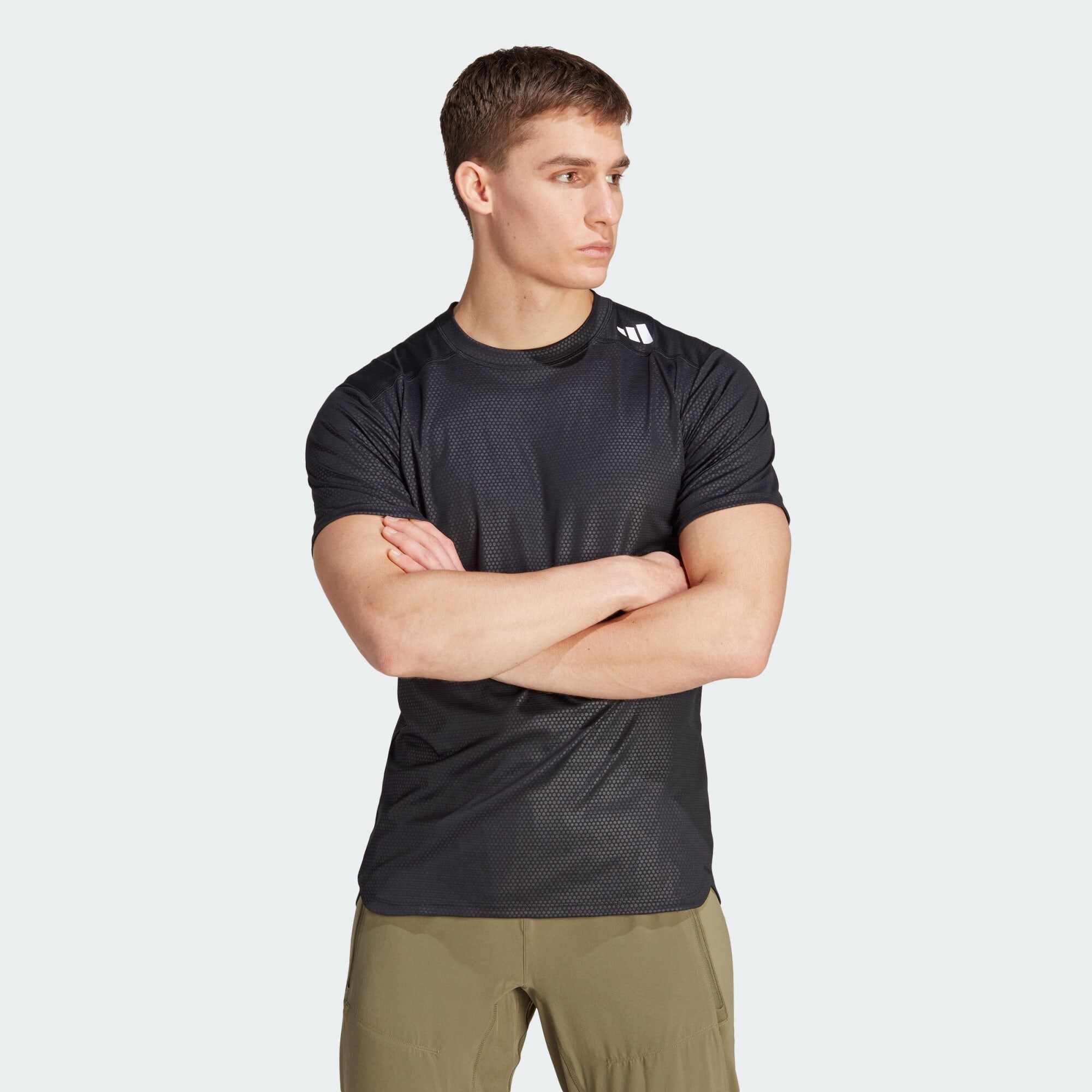 adidas D4T Strength Workout Tee (9000163747_44884)
