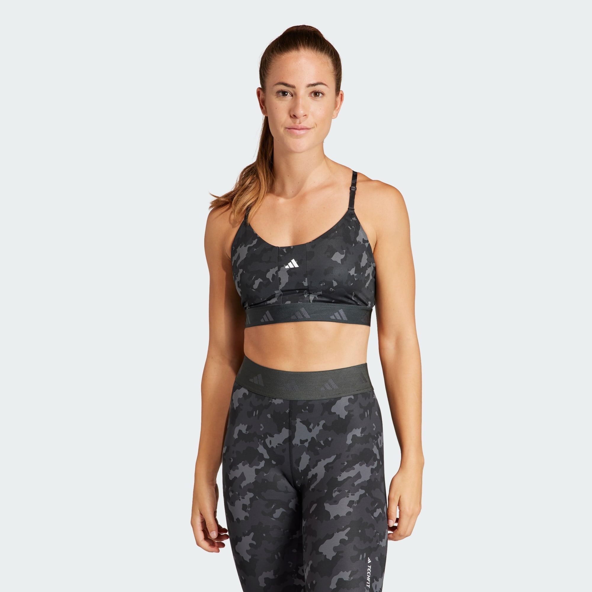 adidas Aeroreact Training Light-Support Techfit Bra (9000163937_72260)