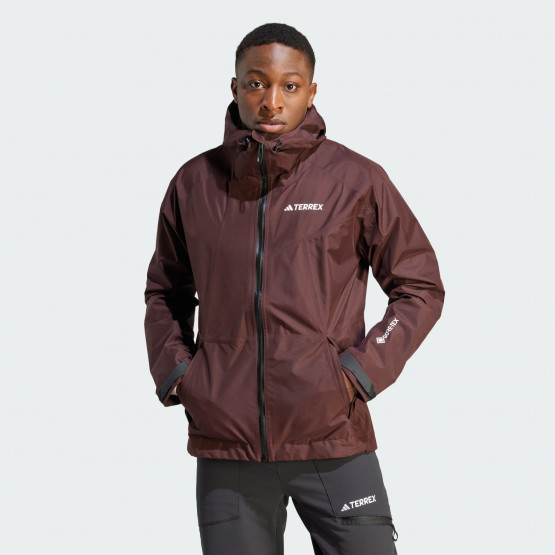 adidas Terrex Terrex Xperior Gore-Tex Paclite Rain Jacket Shadow Brown ...