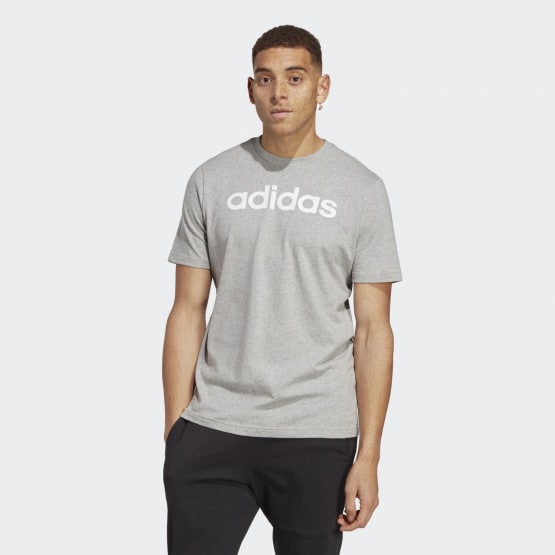 adidas Essentials Single Jersey Linear Embroidered Logo Men's T-shirt