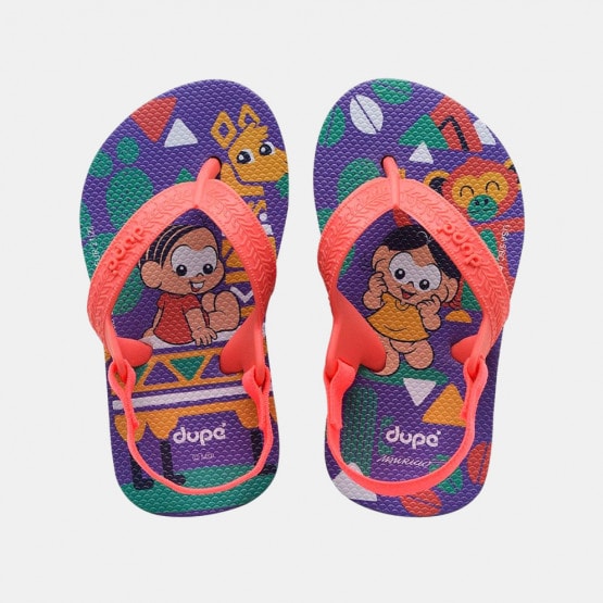 Dupe Turma Da Monica Infant's Flip Flops
