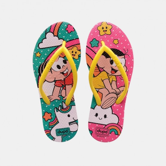 Dupe Turma Da Monica Kids' Flip Flops