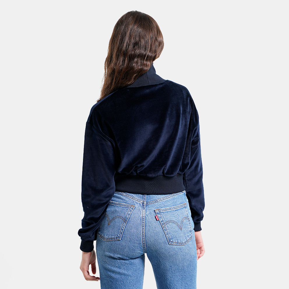 Target Turtle Neck Crop Top Velour Fuel