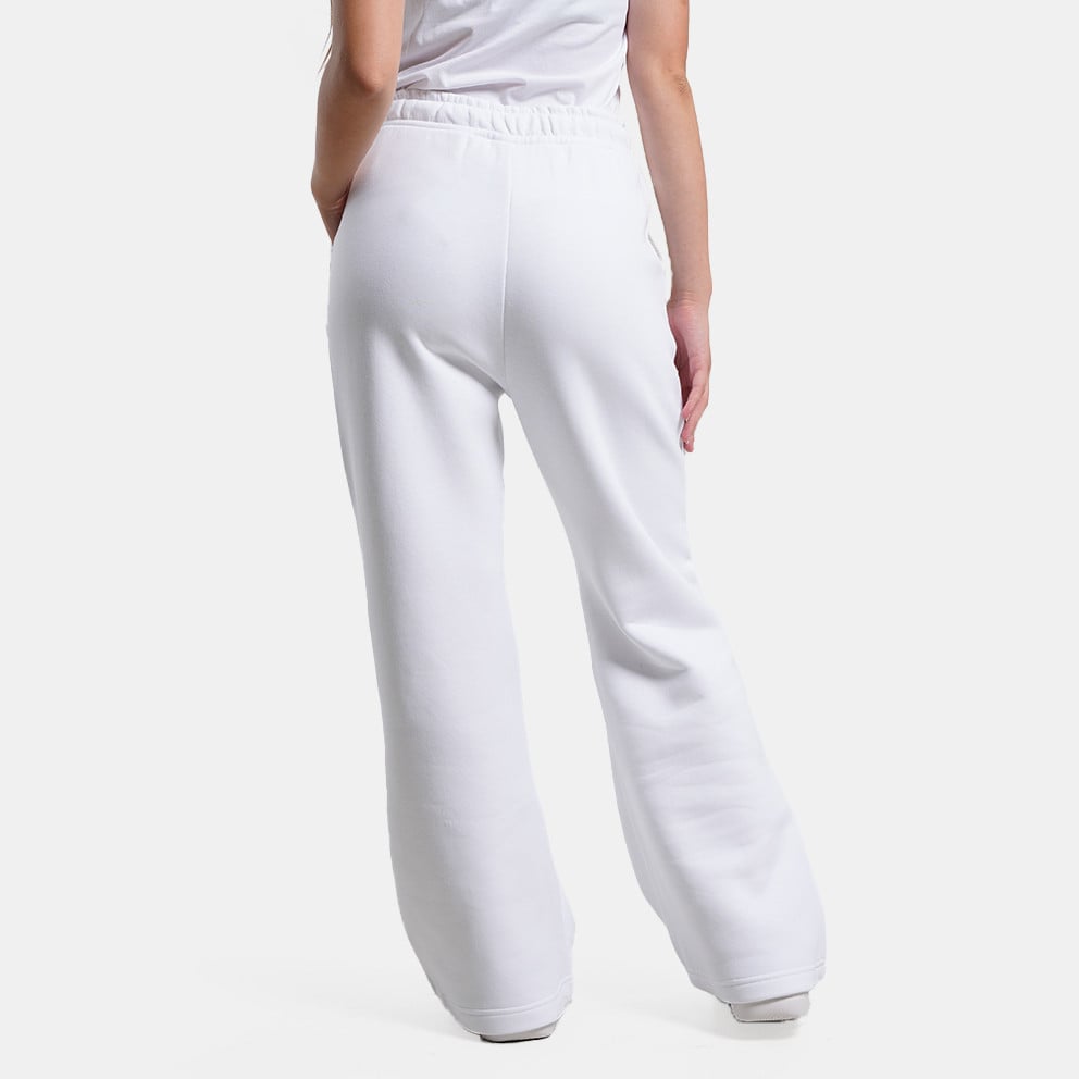 Target Oversized Flare Hem Pants Fleece "Icon" Γυναικείο Παντελόνι Φόρμας