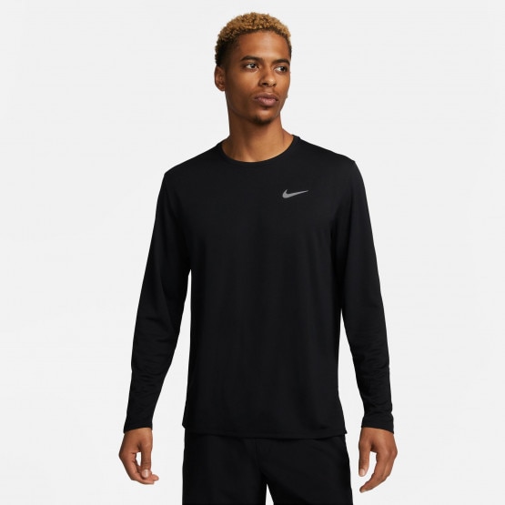 nike m nk df uv miler top ls