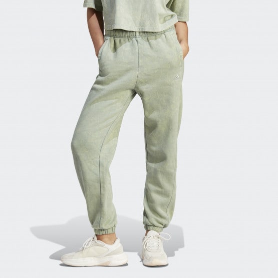 adidas All Szn Fleece Washed Γυναικείο Παντελόνι Φόρμας