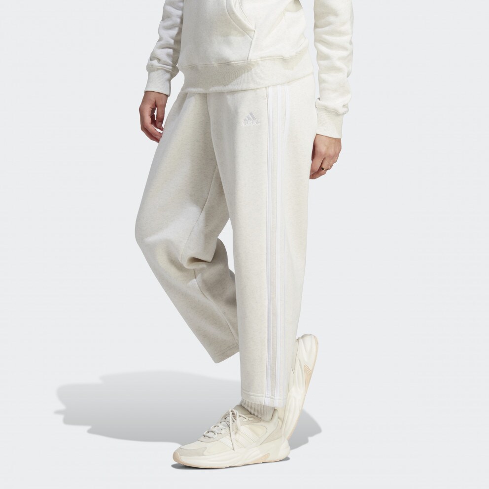 adidas Essentials 3 Stripes Fleece Women's Trackpants