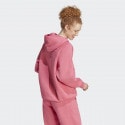 adidas All Szn Fleece Boyfriend Γυναικεία Μπλούζα με Κουκούλα