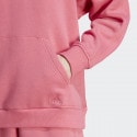 adidas All Szn Fleece Boyfriend Γυναικεία Μπλούζα με Κουκούλα