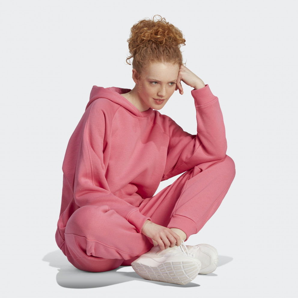 adidas All Szn Fleece Boyfriend Γυναικεία Μπλούζα με Κουκούλα