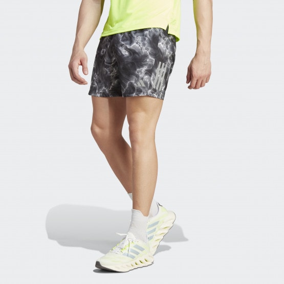 adidas Own The Run Allover Print Ανδρικό Σορτς για Τρέξιμο