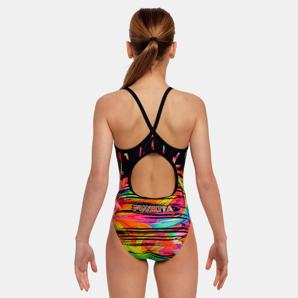 FUNKITA Diamond Back  Sunset City Kids One Piece Swimsuit