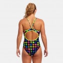 FUNKITA Broken Circle Diamond Back Women's One Piece Swimsuit