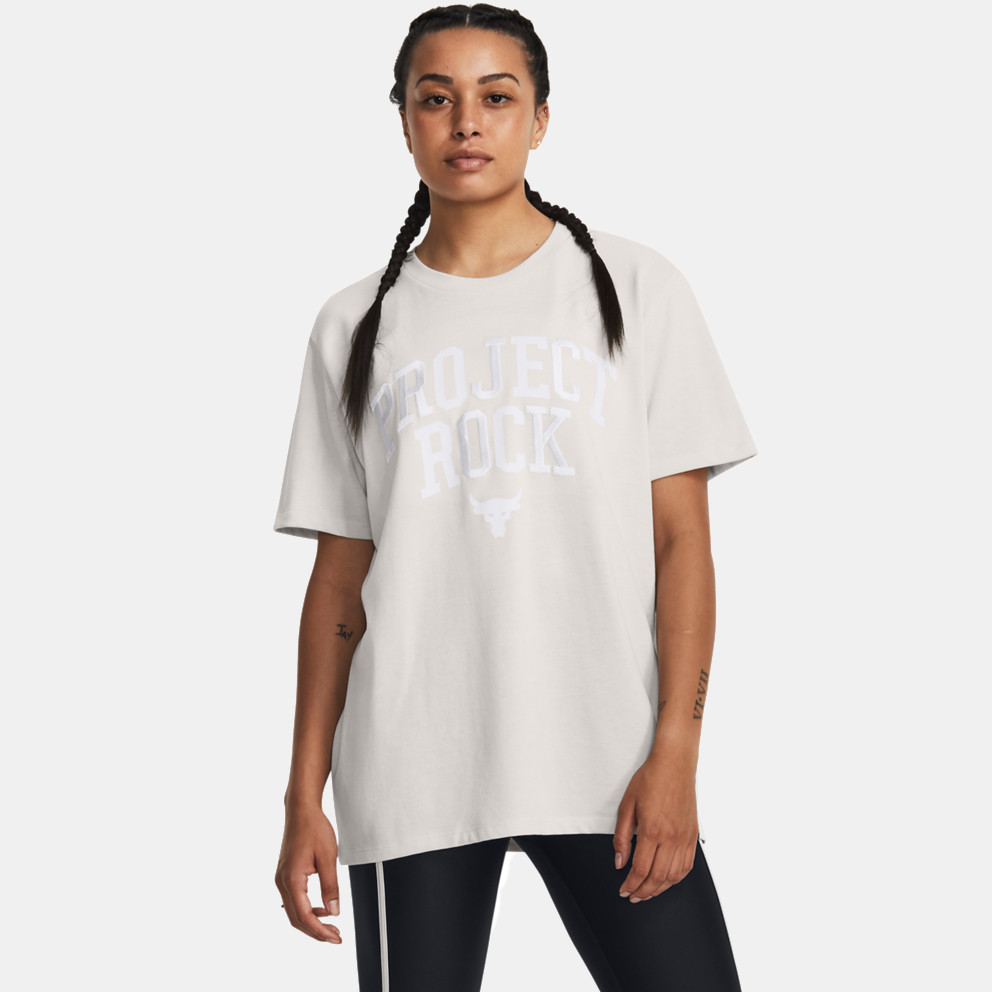  Under Armour Project Rock Campus Γυναικείο T-Shirt (9000153098_70857) 2025