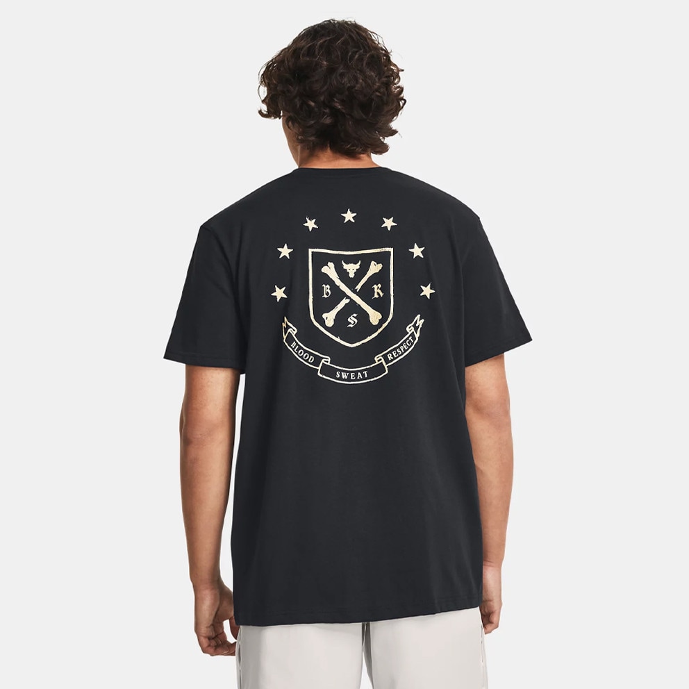 Under Armour Project Rock Men's T - shirt Black 1379749 - 001 - Koszulki under  armour armour racer