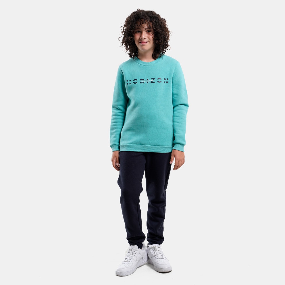 Target Crewneck & Cuffed Pants Fleece "Horizon" Παιδικό Σετ Φόρμας