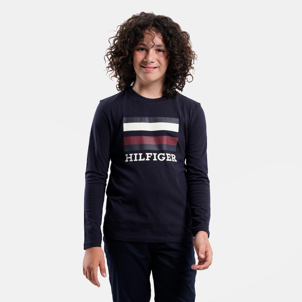Tommy Jeans Tommy Jeans Th Logo Tee L/S (9000152512_38713)