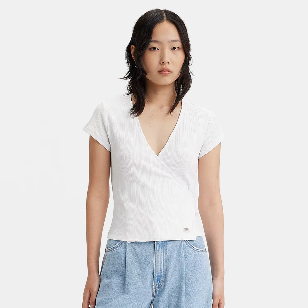 Levi's Dry Goods Pointelle Wrap Γυναικείο T-shirt